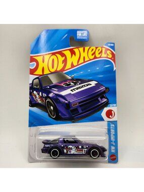 Hot Wheels Mazda RX-7 Purple HW J-Imports 2/10 61/250